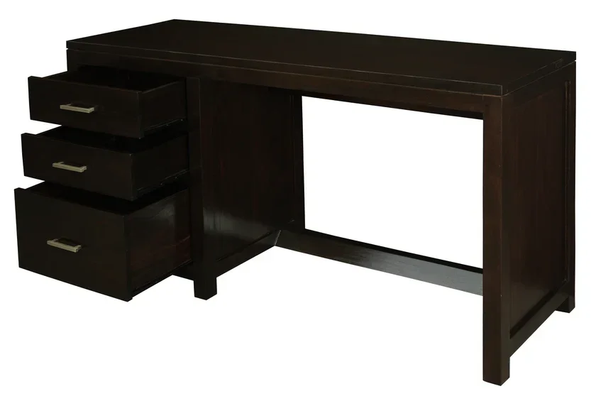 CT Paris Solid Timber 3 Drawer Desk