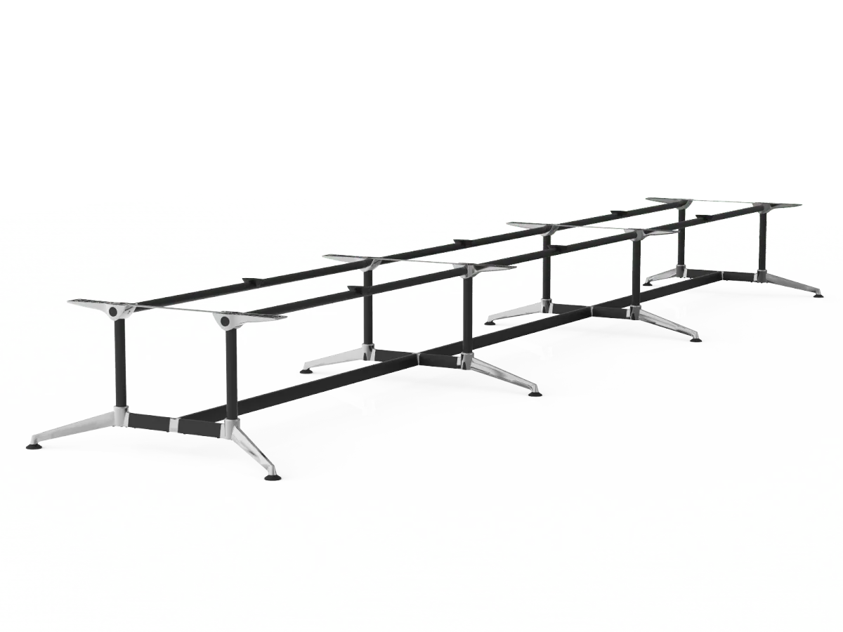 OL Modulus Twin Post Triple Span Meeting Table Frame thumbnail 13