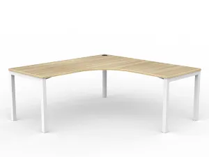 OL Axis Single User 90° Corner Desk thumbnail 5