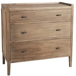 SH Hefei Solid Timber 3 Drawer Chest thumbnail 1