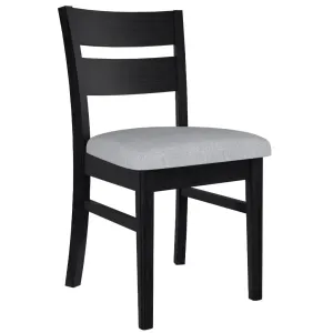VI Ella Fabric Seat Solid Timber Dining Chair thumbnail 1