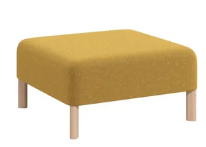 DD Cailloux Fabric Upholstered Ottoman thumbnail 1