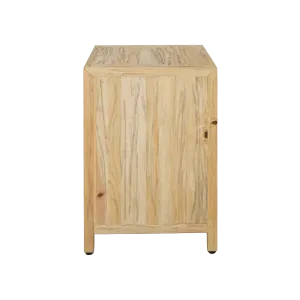 CR Sonoma Solid Timber 1 Drawer 2 Door Bedside Table thumbnail 5