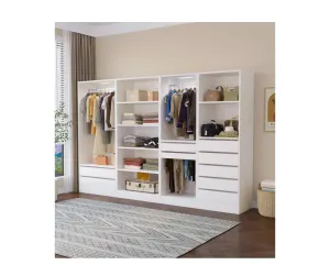HE Bronte Wardrobe with Cloth Hanging and Pants Rack thumbnail 11