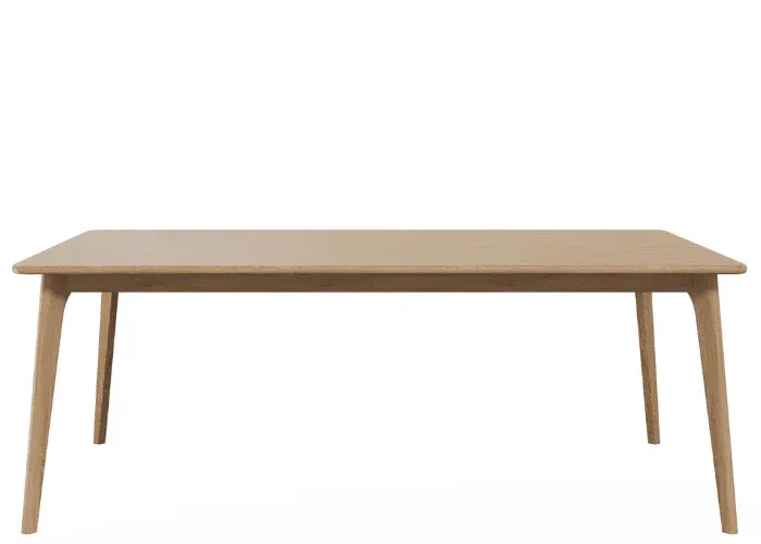 DD Zahara Solid Timber Legs Meeting Table