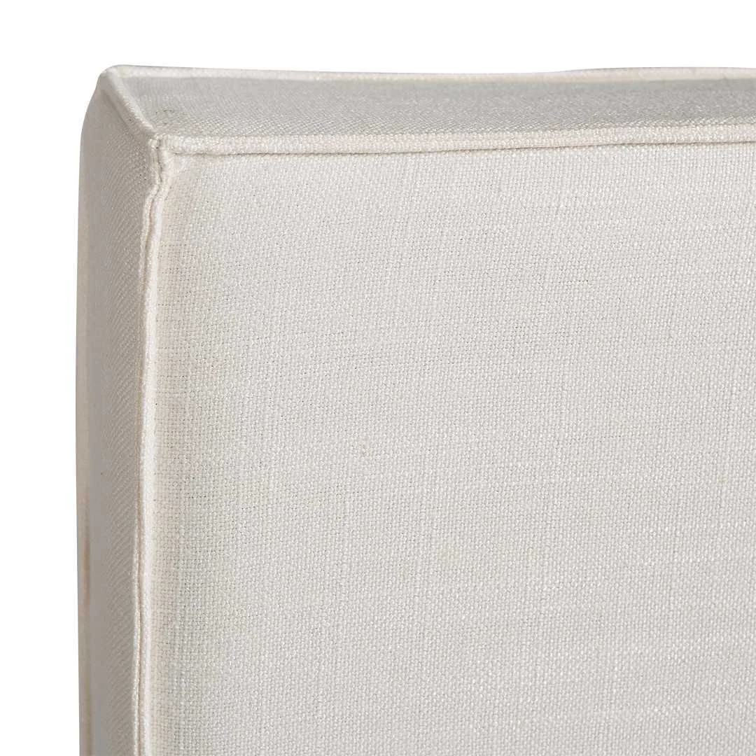 SH Vienna Fabric Queen Bedhead - Ivory