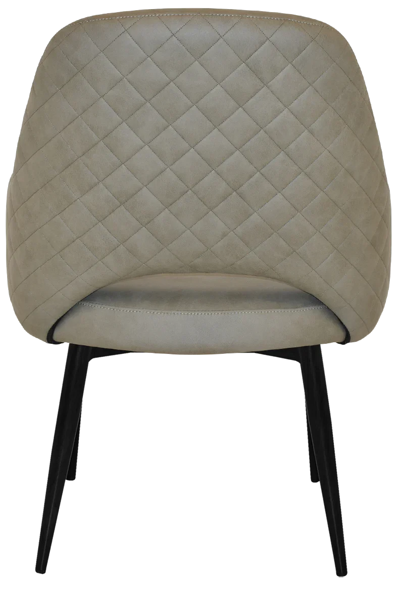 EZ Albury Black Metal Leg Upholstered Hospitality XL Armchair
