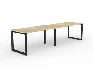 OL Anvil 2-User Workspace – Oak Top with Black Frame thumbnail 7