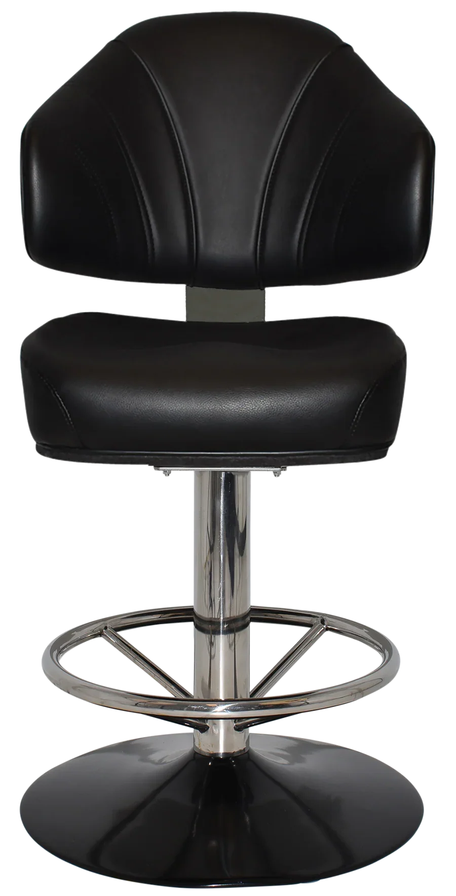 EZ GAMING STOOL LUXOR DISC BLACK