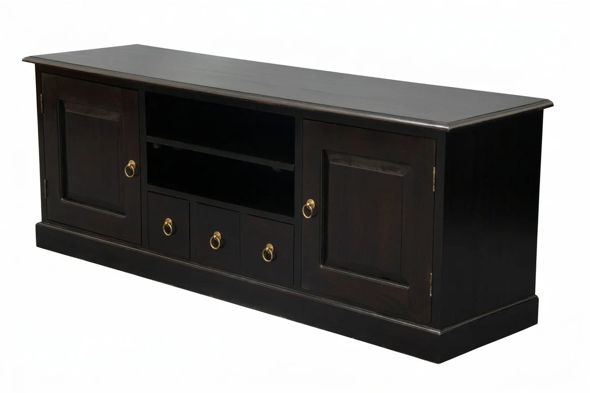 CT Tasmania Solid Timber 2 Door 3 Drawer Entertainment Unit