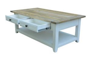 VI Newport Solid Timber 4 Drawer Coffee Table thumbnail 2