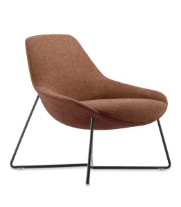 RL Lutie Cross Fabric Upholstered Breakout Chair thumbnail 5