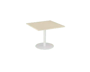 OL Metal Disc Base Square Meeting Table thumbnail 3
