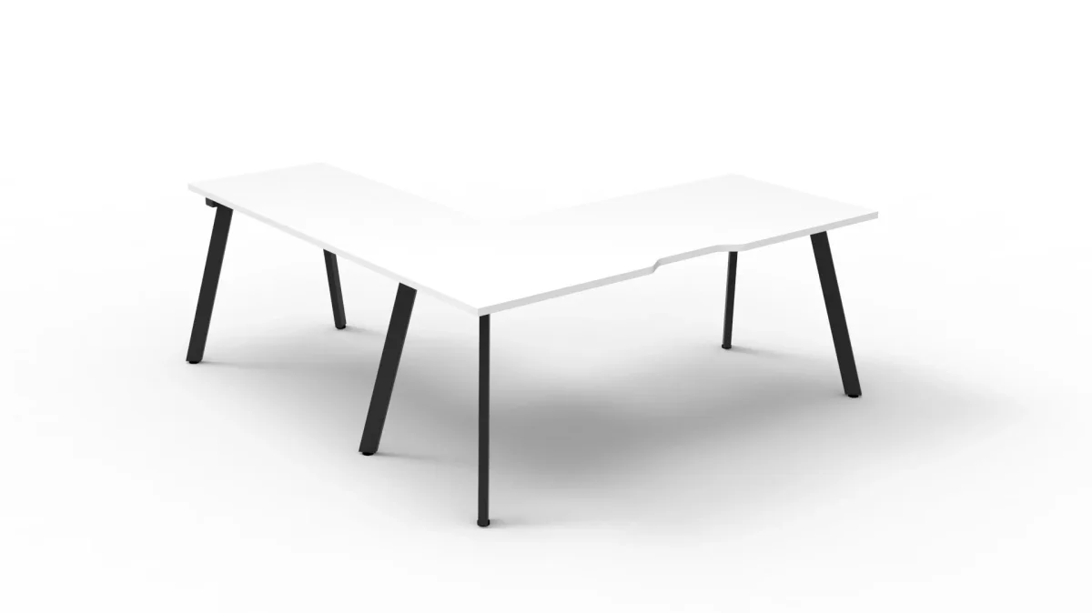 RL Eternity Corner Desk with Return