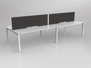 OL Axis 4 User Double Sided Workstation with Screen - Splice Fabric thumbnail 12