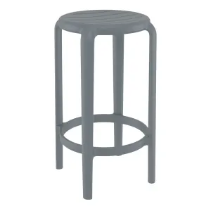 FL Tom Hospitality Outdoor Stackable Kitchen Stool thumbnail 4