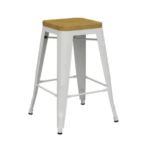 FL Riviera Metal Hospitality Kitchen Stool thumbnail 5