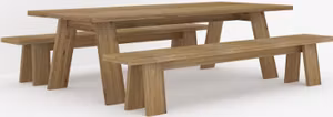 VI Momus Solid Timber Dining Table thumbnail 2