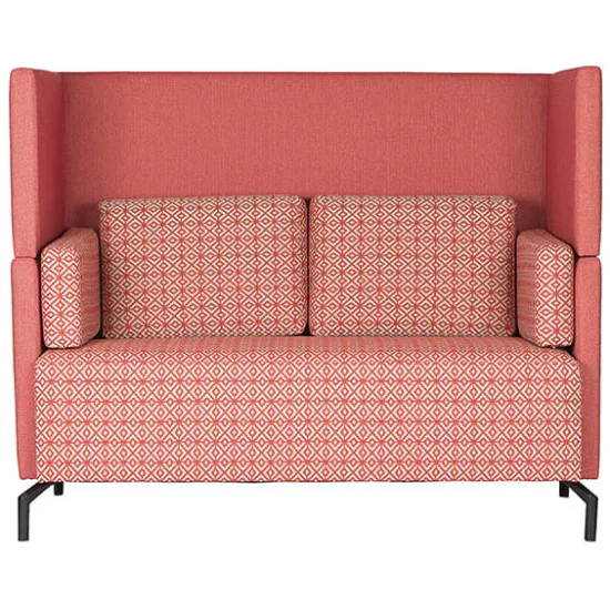 ST Shell Fully Upholstered High Back 2 Seater Breakout Lounge