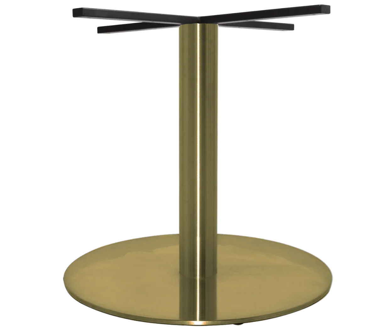 EZ BASE TABLE ROME DISC BRASS