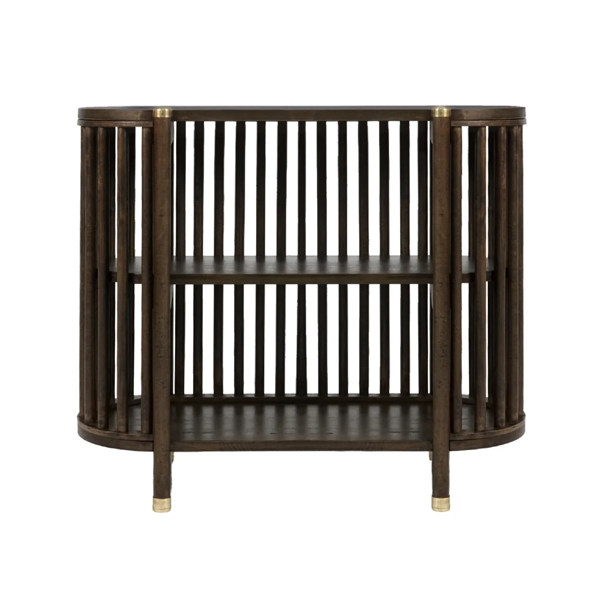 CR Arlo Solid Timber Low Bookcase
