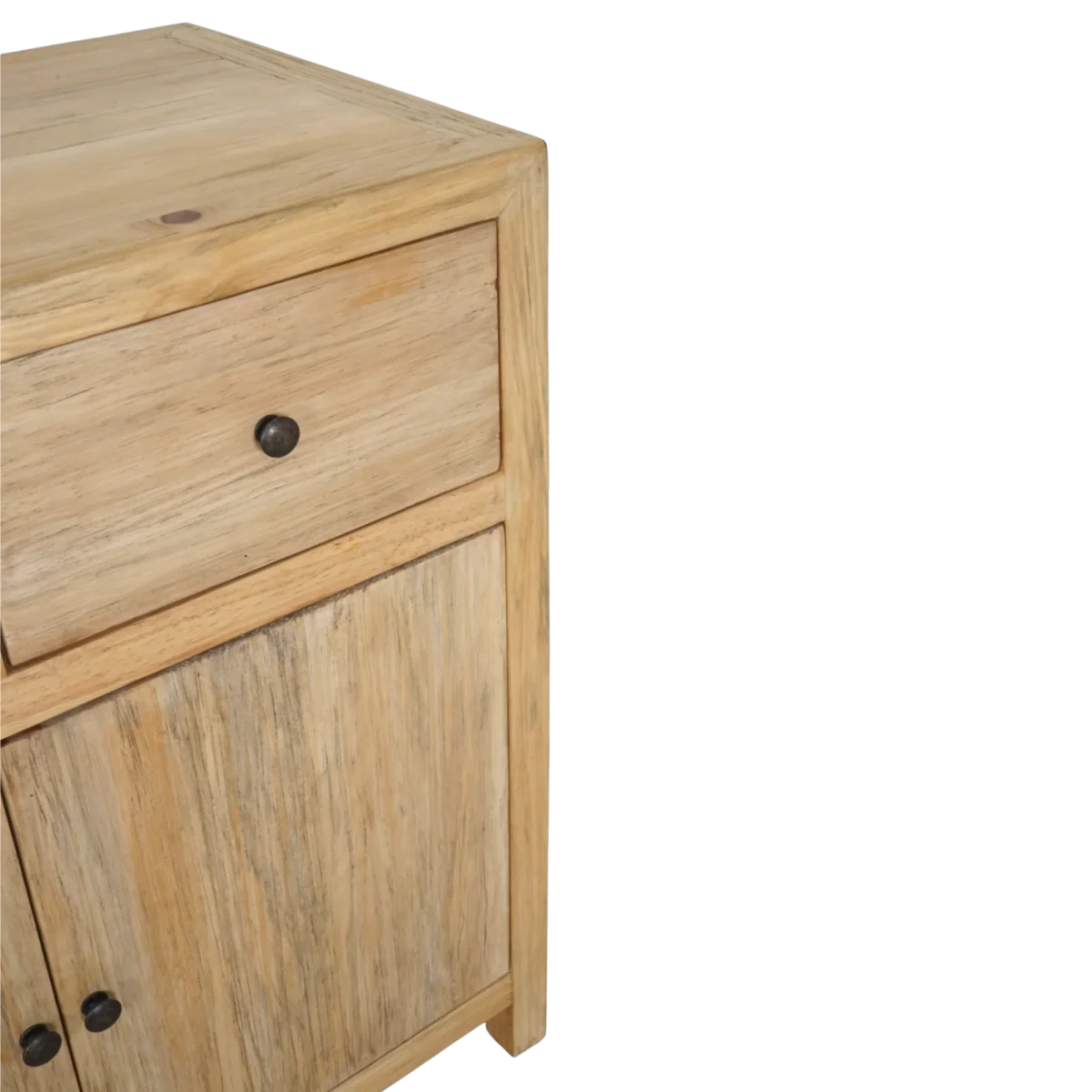 CR Sonoma Solid Timber 4 Drawer 4 Door Buffet