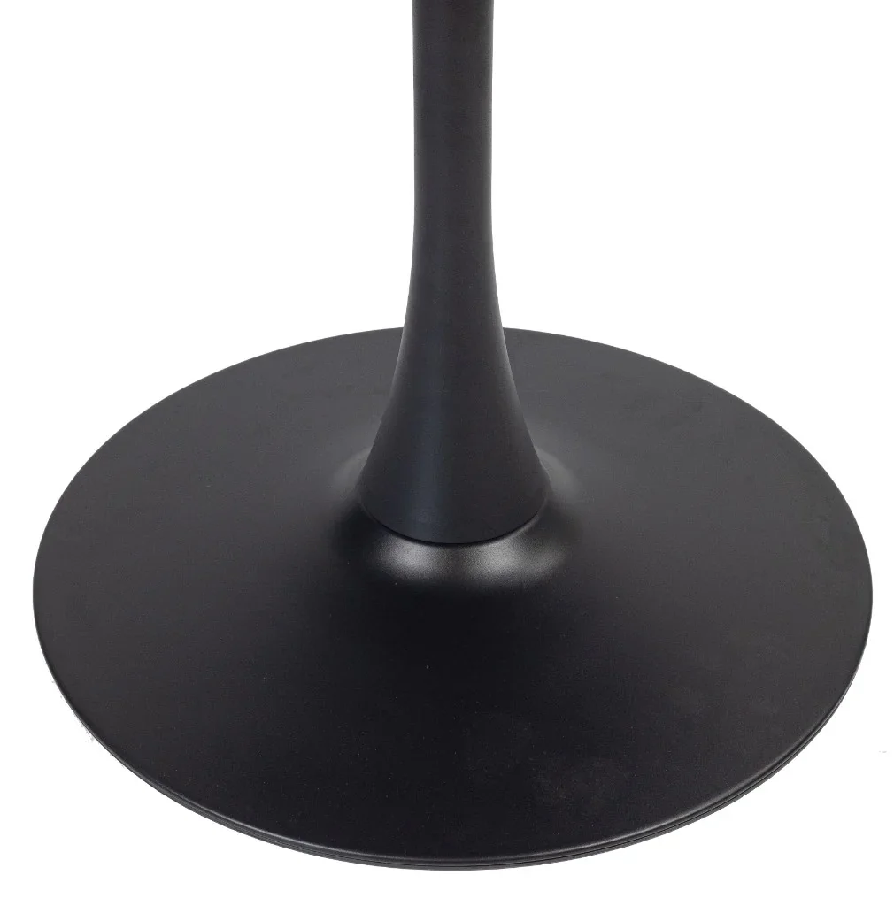 VI Spin Metal Pedastal Base Round Dining Table