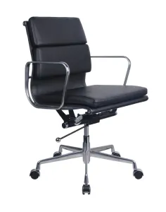 RL PU900M Medium Back PU Leather Upholstered Boardroom Chair thumbnail 1