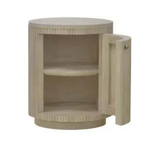 CR Kraton 1 Door Round Bedside Table thumbnail 6