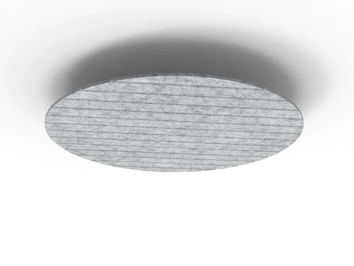 RL Acouline V Groove Halo Round Hanging Ceiling Panels