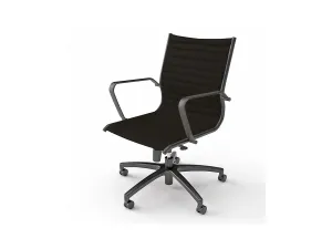 OL Metro PU Leather Upholstered Midback Executive Chair thumbnail 2