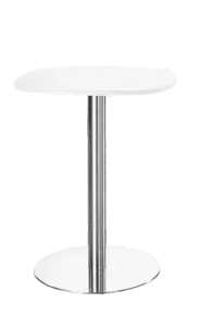 TW Disk Base Square Top Bar Table thumbnail 1