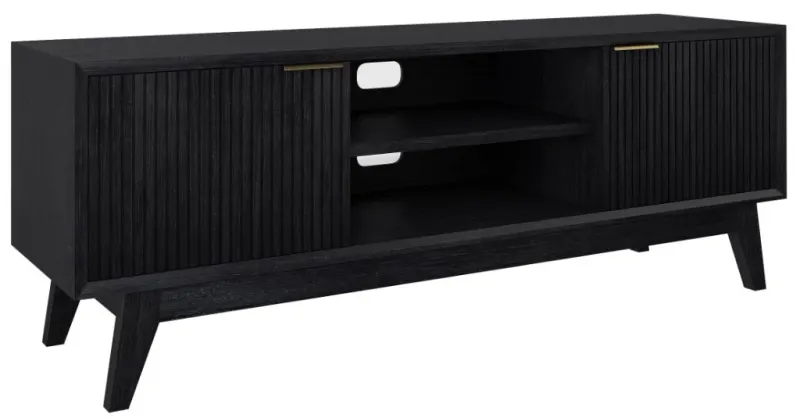 VI Ella Solid Timber 2 Door 2 Niche Entertainment Unit