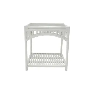 CR Barbados Rattan with Tempered Glass Top Side Table thumbnail 3