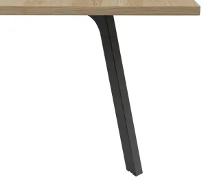 DD Toro Boardroom Table with Metal Base thumbnail 3