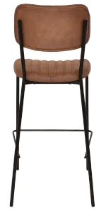 EZ STOOL KANSAS BLACK - EASTWOOD TAN (BACK & SEAT) thumbnail 7