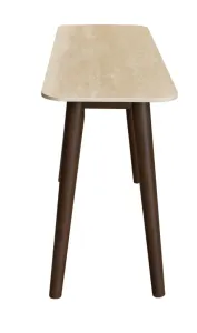 VI Cotswold Stone Top Hardwood Base Console Table thumbnail 2