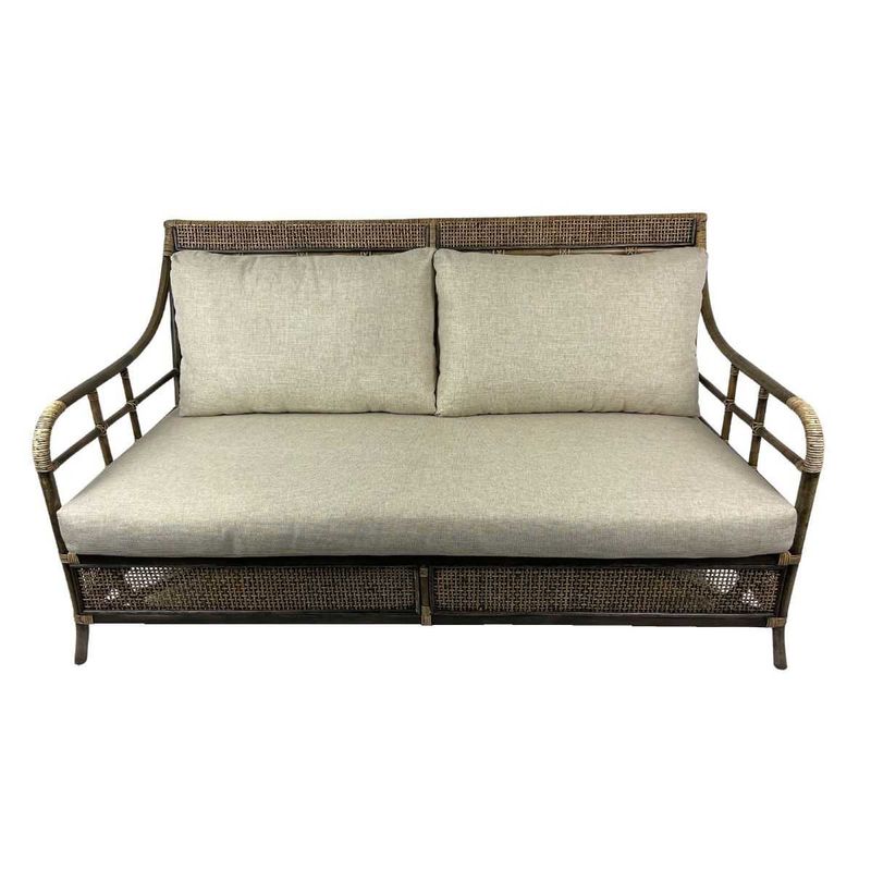 CR Havana 2.5 Seater Rattan Sofa with Cushion