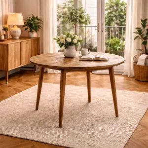 MF Tiffany Solid Timber Round Dining Table thumbnail 2
