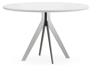 DD Delta Nouveau Metal Base Round Meeting Table thumbnail 3