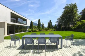 FL Vegas 8 Seater Hospitality Outdoor Extendable Dining Table with Air XL Armchair thumbnail 3