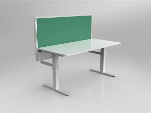 OL Studio50 Deskmount Screens Panel – Breath Fabric with White Frame – 1200mm Height thumbnail 18