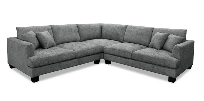 EL Anthem 4 Seater Fabric Corner Sofa