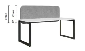 DD Forum Double Sided Workstation For 4 Person with Sonic Screen thumbnail 6