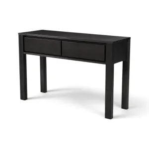 MD Canva Solid Timber 2 Drawer Hall Table thumbnail 1