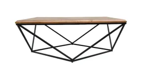 VI Quad Solid Timber Metal Legs Coffee Table thumbnail 2
