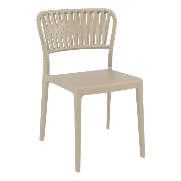 FL Siesta Portofino Hospitality Stackable Outdoor Chair