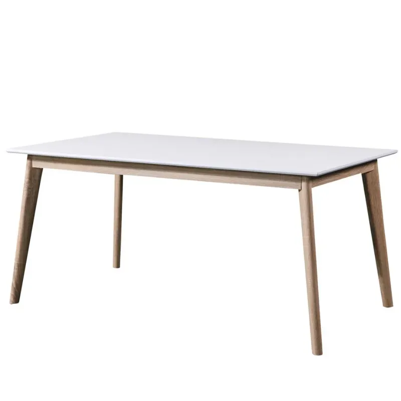 BT Oslo Solid Timber Framed Melamine Top Square Dining Table