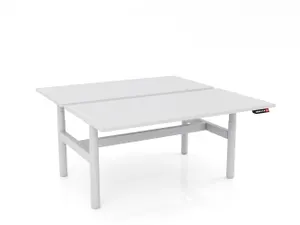 OL Agile Motion+ Electric Height Adjustable Round Leg 1 User Desk thumbnail 1