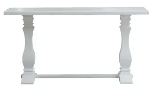 VI Bridgeport Console Table - Wht thumbnail 1